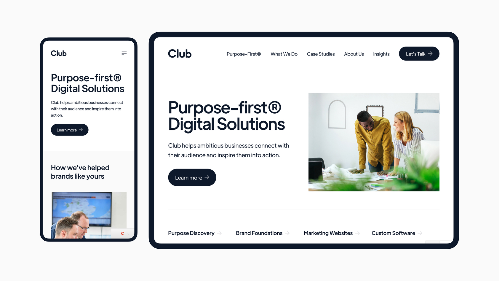 New Club Studio Website 2021
